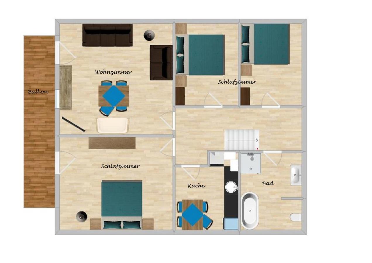 Apartments Donebauer Übersee Extérieur photo